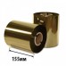 Риббон Золото/Серебро RESIN RTxU 155х450х25 (ширина х длина х втулка) OUT/IN