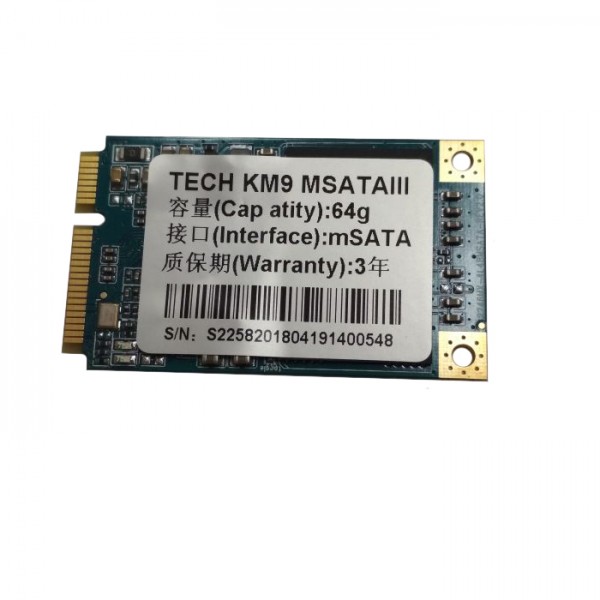 Накопитель SSD 64GB TECH MSATA