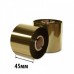 Риббон Золото/Серебро RESIN RTxU 45х300х25 (ширина х длина х втулка) OUT/IN