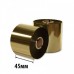 Риббон Золото/Серебро RESIN RTxU 45х74х12 (ширина х длина х втулка) OUT/IN