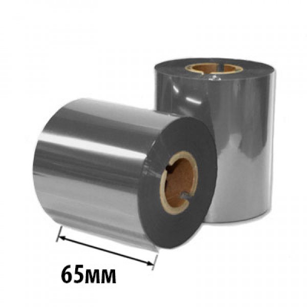 Риббон Золото/Серебро RESIN RTxU 65х360х25 (ширина х длина х втулка) OUT/IN