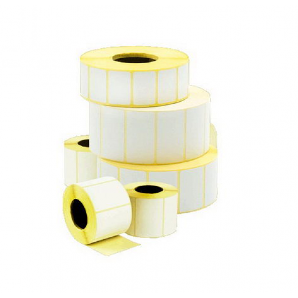 Самоклеящаяся этикетка 43x25/40-1000 Офсет (Vellum)