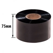 Термотрансферная лента WSxF 75мм*450м (втулка 25мм)